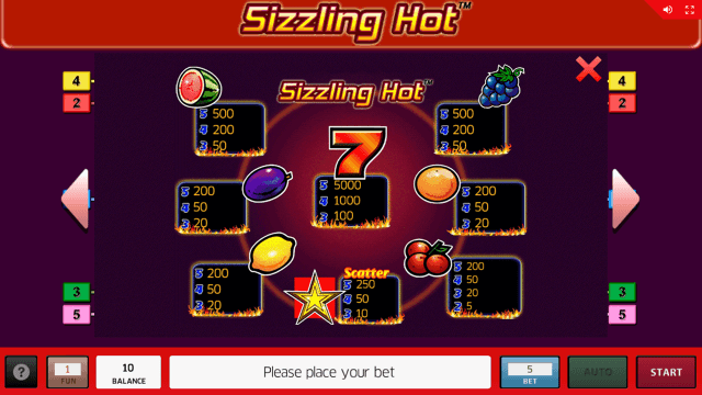 Sizzling Hot 16